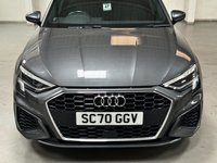 USED 2021 70 AUDI A3 2.0 SPORTBACK TDI S LINE 5d 148 BHP DIGIDASH+18"+CARPLAY+PARK+NAV