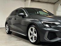 USED 2021 70 AUDI A3 2.0 SPORTBACK TDI S LINE 5d 148 BHP DIGIDASH+18"+CARPLAY+PARK+NAV