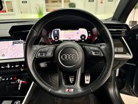 USED 2021 70 AUDI A3 2.0 SPORTBACK TDI S LINE 5d 148 BHP DIGIDASH+18"+CARPLAY+PARK+NAV