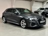 USED 2021 70 AUDI A3 2.0 SPORTBACK TDI S LINE 5d 148 BHP DIGIDASH+18"+CARPLAY+PARK+NAV