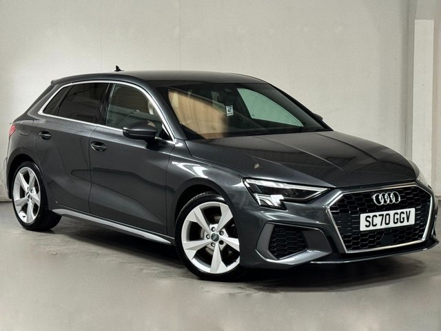 2021 70 Audi A3 2.0 SPORTBACK TDI S LINE 5d 148 BHP