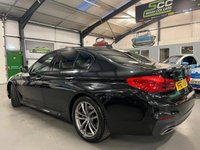USED 2017 67 BMW 5 SERIES 2.0L 520D XDRIVE M SPORT 4d AUTO 188 BHP REAR CAMERA , PRIVACY,  2 OWN