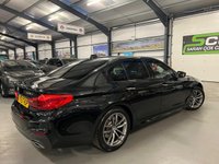 USED 2017 67 BMW 5 SERIES 2.0L 520D XDRIVE M SPORT 4d AUTO 188 BHP REAR CAMERA , PRIVACY,  2 OWN