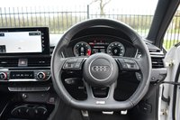 USED 2020 20 AUDI A4 3.0 S4 AVANT TDI QUATTRO BLACK EDITION MHEV 5d 343 BHP BLACK EDITION / METALLIC WHITE