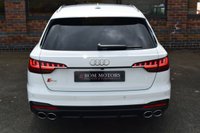 USED 2020 20 AUDI A4 3.0 S4 AVANT TDI QUATTRO BLACK EDITION MHEV 5d 343 BHP BLACK EDITION / METALLIC WHITE