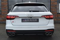 USED 2020 20 AUDI A4 3.0 S4 AVANT TDI QUATTRO BLACK EDITION MHEV 5d 343 BHP BLACK EDITION / METALLIC WHITE