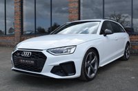 USED 2020 20 AUDI A4 3.0 S4 AVANT TDI QUATTRO BLACK EDITION MHEV 5d 343 BHP BLACK EDITION / METALLIC WHITE