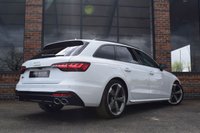 USED 2020 20 AUDI A4 3.0 S4 AVANT TDI QUATTRO BLACK EDITION MHEV 5d 343 BHP BLACK EDITION / METALLIC WHITE