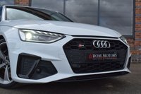 USED 2020 20 AUDI A4 3.0 S4 AVANT TDI QUATTRO BLACK EDITION MHEV 5d 343 BHP BLACK EDITION / METALLIC WHITE