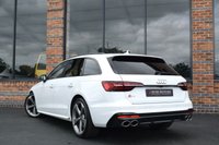 USED 2020 20 AUDI A4 3.0 S4 AVANT TDI QUATTRO BLACK EDITION MHEV 5d 343 BHP BLACK EDITION / METALLIC WHITE