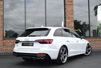 USED 2020 20 AUDI A4 3.0 S4 AVANT TDI QUATTRO BLACK EDITION MHEV 5d 343 BHP BLACK EDITION / METALLIC WHITE