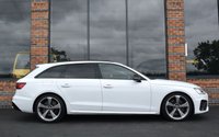 USED 2020 20 AUDI A4 3.0 S4 AVANT TDI QUATTRO BLACK EDITION MHEV 5d 343 BHP BLACK EDITION / METALLIC WHITE