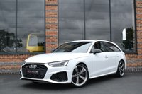 USED 2020 20 AUDI A4 3.0 S4 AVANT TDI QUATTRO BLACK EDITION MHEV 5d 343 BHP BLACK EDITION / METALLIC WHITE