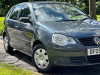 USED 2009 09 VOLKSWAGEN POLO 1.2 E 5d 59 BHP 