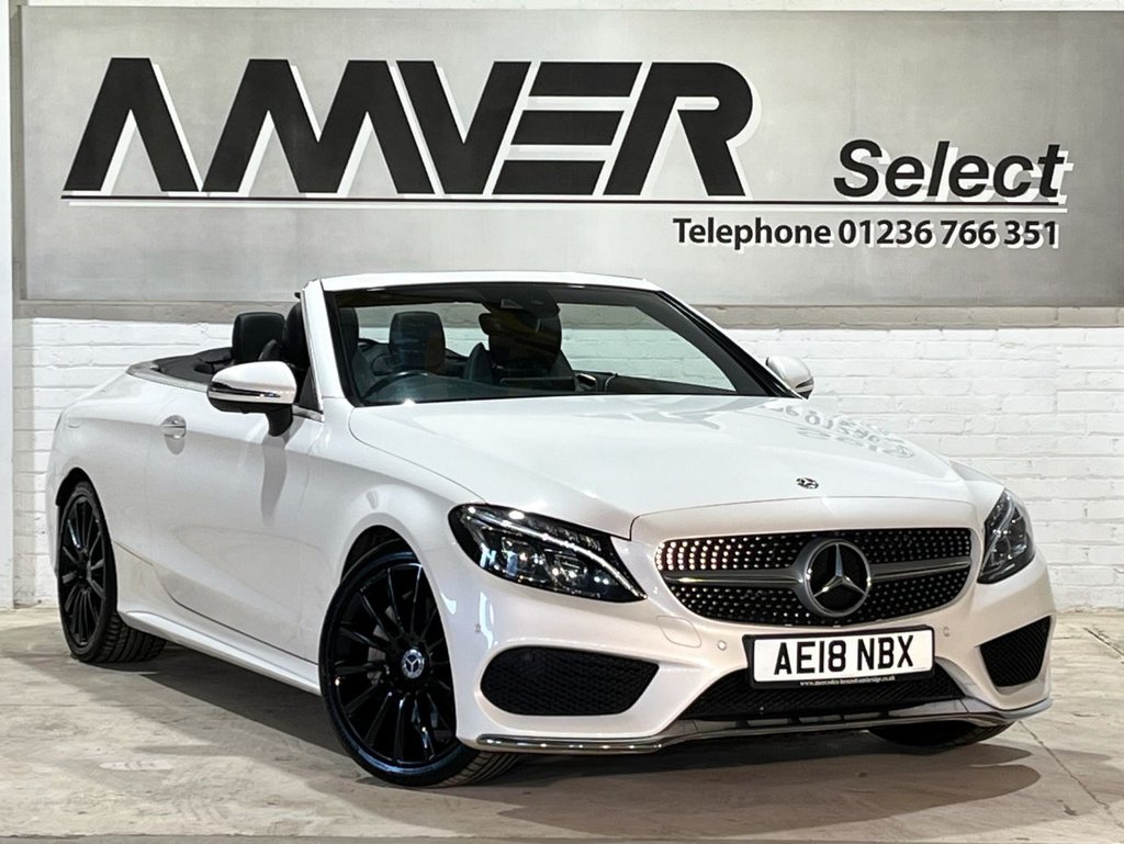USED 2018 18 MERCEDES-BENZ C-CLASS 2.0 C 300 AMG LINE PREMIUM PLUS 2d 241 BHP 