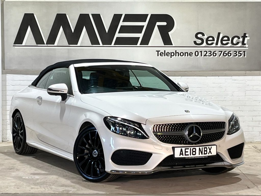 USED 2018 18 MERCEDES-BENZ C-CLASS 2.0 C 300 AMG LINE PREMIUM PLUS 2d 241 BHP 