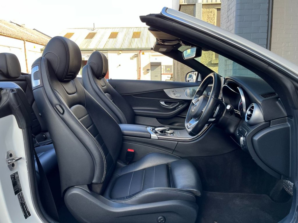 USED 2018 18 MERCEDES-BENZ C-CLASS 2.0 C 300 AMG LINE PREMIUM PLUS 2d 241 BHP 