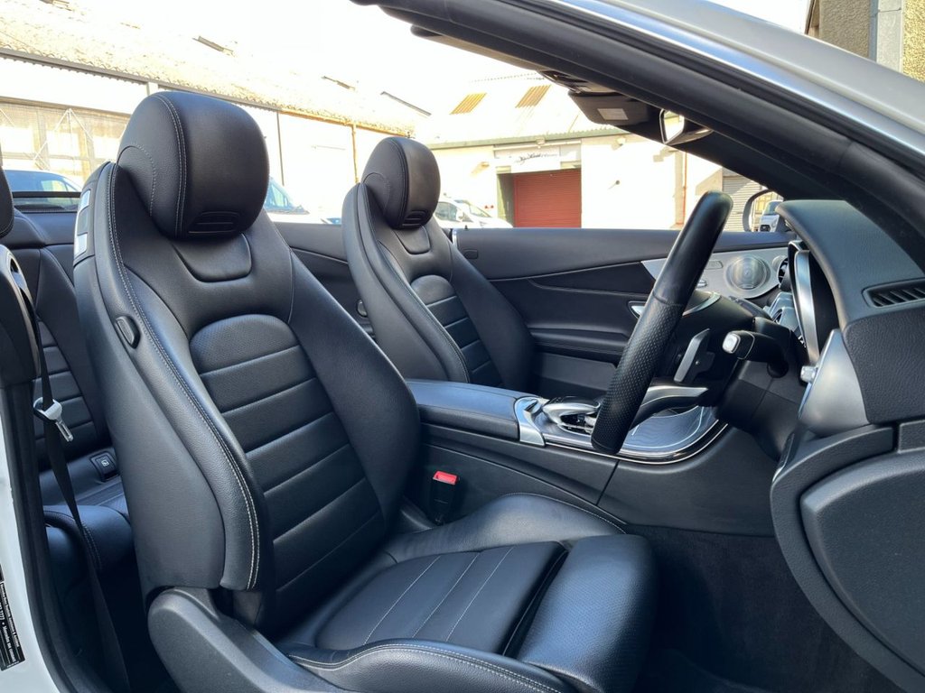 USED 2018 18 MERCEDES-BENZ C-CLASS 2.0 C 300 AMG LINE PREMIUM PLUS 2d 241 BHP 