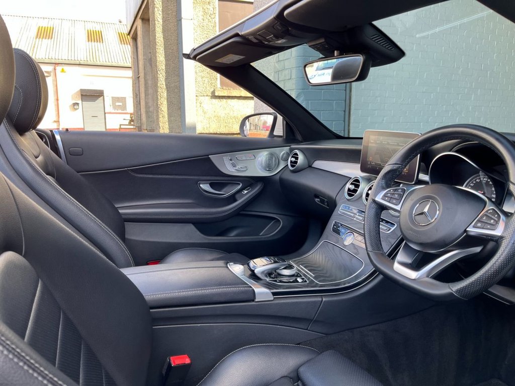 USED 2018 18 MERCEDES-BENZ C-CLASS 2.0 C 300 AMG LINE PREMIUM PLUS 2d 241 BHP 