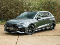 USED 2023 73 AUDI A3 2.5 RS 3 TFSI QUATTRO VORSPRUNG 5d 395 BHP DAYTONA GREY VORSPRUNG, RS DYNAMIC PACK INCLUDING CARBON CERAMIC BRAKES