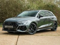 USED 2023 73 AUDI A3 2.5 RS 3 TFSI QUATTRO VORSPRUNG 5d 395 BHP DAYTONA GREY VORSPRUNG, RS DYNAMIC PACK INCLUDING CARBON CERAMIC BRAKES