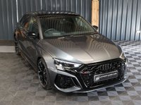 USED 2023 73 AUDI A3 2.5 RS 3 TFSI QUATTRO VORSPRUNG 5d 395 BHP DAYTONA GREY VORSPRUNG, RS DYNAMIC PACK INCLUDING CARBON CERAMIC BRAKES