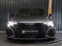 USED 2023 73 AUDI A3 2.5 RS 3 TFSI QUATTRO VORSPRUNG 5d 395 BHP DAYTONA GREY VORSPRUNG, RS DYNAMIC PACK INCLUDING CARBON CERAMIC BRAKES