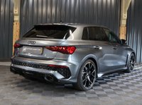 USED 2023 73 AUDI A3 2.5 RS 3 TFSI QUATTRO VORSPRUNG 5d 395 BHP DAYTONA GREY VORSPRUNG, RS DYNAMIC PACK INCLUDING CARBON CERAMIC BRAKES