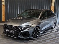 USED 2023 73 AUDI A3 2.5 RS 3 TFSI QUATTRO VORSPRUNG 5d 395 BHP DAYTONA GREY VORSPRUNG, RS DYNAMIC PACK INCLUDING CARBON CERAMIC BRAKES