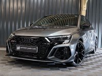 USED 2023 73 AUDI A3 2.5 RS 3 TFSI QUATTRO VORSPRUNG 5d 395 BHP DAYTONA GREY VORSPRUNG, RS DYNAMIC PACK INCLUDING CARBON CERAMIC BRAKES