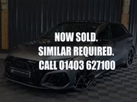 USED 2023 73 AUDI A3 2.5 RS 3 TFSI QUATTRO VORSPRUNG 5d 395 BHP DAYTONA GREY VORSPRUNG, RS DYNAMIC PACK INCLUDING CARBON CERAMIC BRAKES