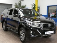 USED 2020 20 TOYOTA HI-LUX 2.4 INVINCIBLE X 4WD D-4D DCB 147 BHP 5 SEATS SAT NAV LEATHER HEATED SEATS REAR VIEW CAMERA CRUISE CONTROL PARKING SENSORS 2 OWNERS SERVICE HISTORY