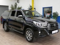 USED 2020 20 TOYOTA HI-LUX 2.4 INVINCIBLE X 4WD D-4D DCB 147 BHP 5 SEATS SAT NAV LEATHER HEATED SEATS REAR VIEW CAMERA CRUISE CONTROL PARKING SENSORS 2 OWNERS SERVICE HISTORY