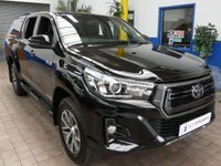 USED 2020 20 TOYOTA HI-LUX 2.4 INVINCIBLE X 4WD D-4D DCB 147 BHP 5 SEATS SAT NAV LEATHER HEATED SEATS REAR VIEW CAMERA CRUISE CONTROL PARKING SENSORS 2 OWNERS SERVICE HISTORY