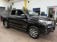 USED 2020 20 TOYOTA HI-LUX 2.4 INVINCIBLE X 4WD D-4D DCB 147 BHP 5 SEATS SAT NAV LEATHER HEATED SEATS REAR VIEW CAMERA CRUISE CONTROL PARKING SENSORS 2 OWNERS SERVICE HISTORY