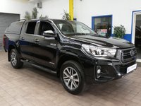 USED 2020 20 TOYOTA HI-LUX 2.4 INVINCIBLE X 4WD D-4D DCB 147 BHP 5 SEATS SAT NAV LEATHER HEATED SEATS REAR VIEW CAMERA CRUISE CONTROL PARKING SENSORS 2 OWNERS SERVICE HISTORY
