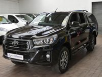 USED 2020 20 TOYOTA HI-LUX 2.4 INVINCIBLE X 4WD D-4D DCB 147 BHP 5 SEATS SAT NAV LEATHER HEATED SEATS REAR VIEW CAMERA CRUISE CONTROL PARKING SENSORS 2 OWNERS SERVICE HISTORY