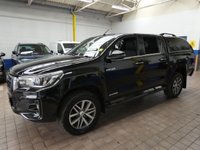 USED 2020 20 TOYOTA HI-LUX 2.4 INVINCIBLE X 4WD D-4D DCB 147 BHP 5 SEATS SAT NAV LEATHER HEATED SEATS REAR VIEW CAMERA CRUISE CONTROL PARKING SENSORS 2 OWNERS SERVICE HISTORY