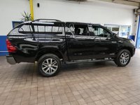 USED 2020 20 TOYOTA HI-LUX 2.4 INVINCIBLE X 4WD D-4D DCB 147 BHP 5 SEATS SAT NAV LEATHER HEATED SEATS REAR VIEW CAMERA CRUISE CONTROL PARKING SENSORS 2 OWNERS SERVICE HISTORY
