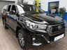USED 2020 20 TOYOTA HI-LUX 2.4 INVINCIBLE X 4WD D-4D DCB 147 BHP 5 SEATS SAT NAV LEATHER HEATED SEATS REAR VIEW CAMERA CRUISE CONTROL PARKING SENSORS 2 OWNERS SERVICE HISTORY