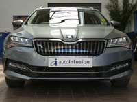 USED 2021 71 SKODA SUPERB 1.4 SE TECHNOLOGY IV DSG 5d 215 BHP SAT NAV LEATHER HEATED SEATS ELECTRIC MEMORY SEATS CRUISE CONTROL PARKING SENSORS 1 OWNER SERVICE HISTORY GENUINE LOW MILEAGE