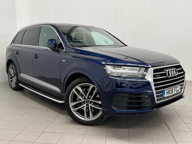 2018 18 Audi Q7 3.0 TDI QUATTRO S LINE 5d 269 BHP