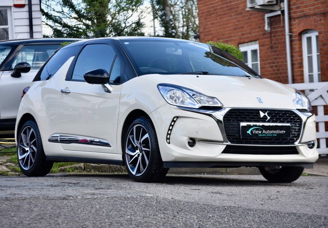 2018 18 DS DS 3 1.2 PURETECH PARTHENON CREAM S/S EAT6 3d 109 BHP