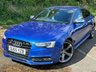 USED 2015 65 AUDI A5 S5 SPORTBACK TFSI QUATTRO BLACK EDITION 5d 328 BHP SEPANG BLUE