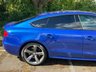 USED 2015 65 AUDI A5 S5 SPORTBACK TFSI QUATTRO BLACK EDITION 5d 328 BHP SEPANG BLUE