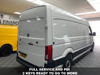 USED 2021 21 VOLKSWAGEN CRAFTER 2.0 CR35 TDI L H/R P/V TRENDLINE 138 BHP AIR CONDITIONING 6 MONTHS WARRANTY  1 OWNER LOW MILES AIR CON & CRUISE EURO 6 ULEZ LWB