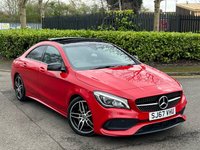 USED 2017 67 MERCEDES-BENZ CLA 2.1 CLA 220 D AMG LINE 4d 174 BHP 