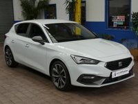 USED 2021 SEAT LEON 1.5 TSI EVO FR SPORT 5d 129 BHP SAT NAV PART LEATHER HEATED SEATS CRUISE CONTROL PARKING SENSORS 1 OWNER EXCELLENT SERVICE HISTORY 6 MONTHS GOLD WARRANTY