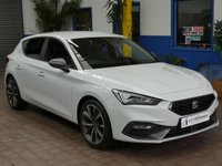 USED 2021 SEAT LEON 1.5 TSI EVO FR SPORT 5d 129 BHP SAT NAV PART LEATHER HEATED SEATS CRUISE CONTROL PARKING SENSORS 1 OWNER EXCELLENT SERVICE HISTORY 6 MONTHS GOLD WARRANTY