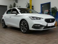 USED 2021 SEAT LEON 1.5 TSI EVO FR SPORT 5d 129 BHP SAT NAV PART LEATHER HEATED SEATS CRUISE CONTROL PARKING SENSORS 1 OWNER EXCELLENT SERVICE HISTORY 6 MONTHS GOLD WARRANTY